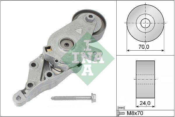 WILMINK GROUP Натяжная планка, поликлиновой ремень WG1253385